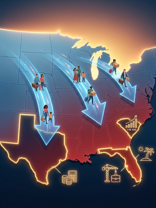 red states and blue states